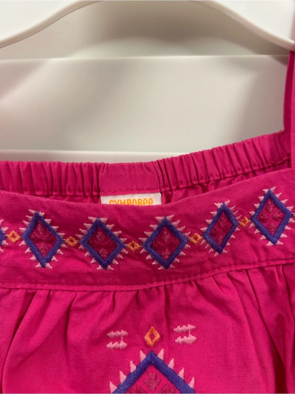 Gymboree Bright Pink Embroidered Sundress